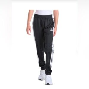 Adidas Jogger Youth Medium Black 3White Stripes Performance Fit #AK11187 M-10-12